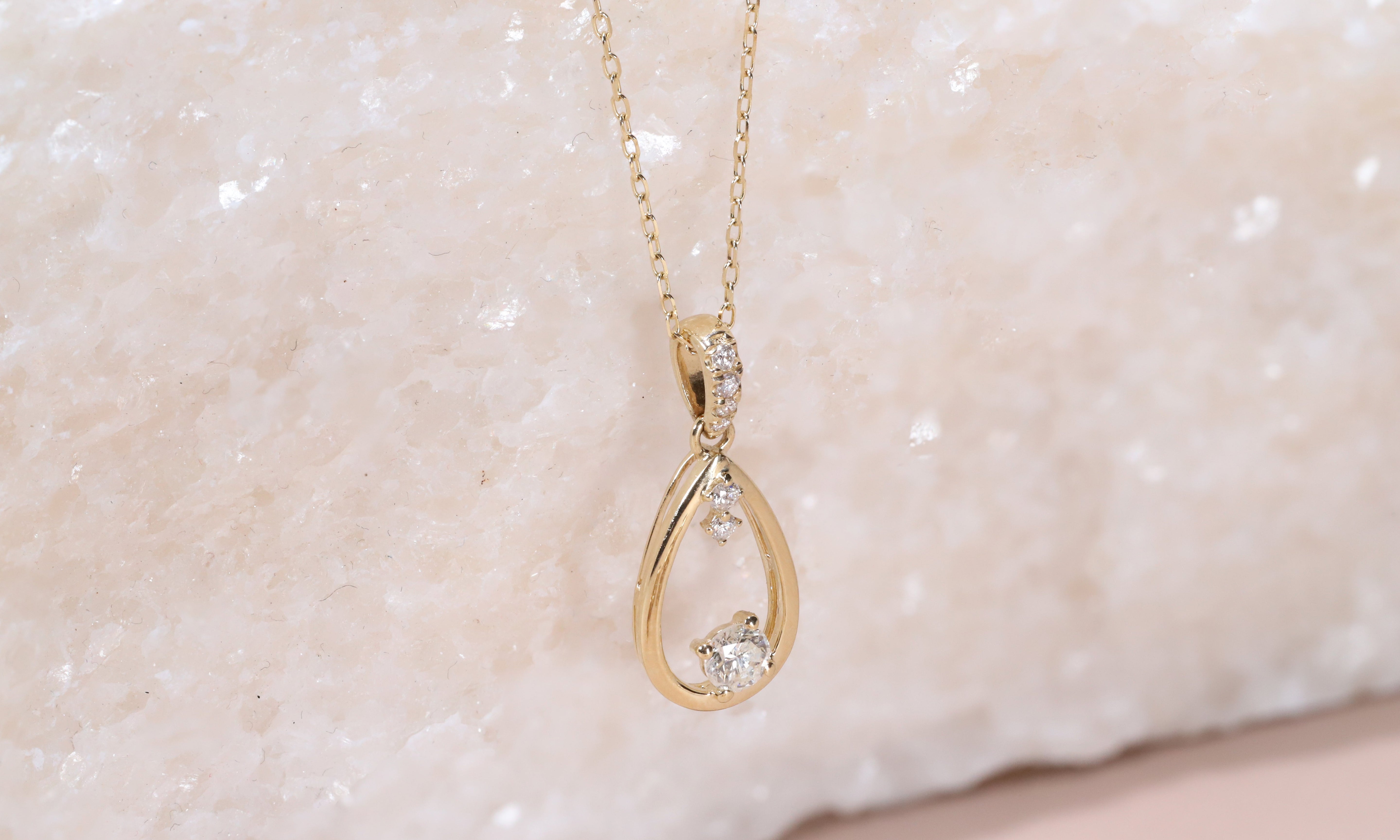 White Diamond Pendants