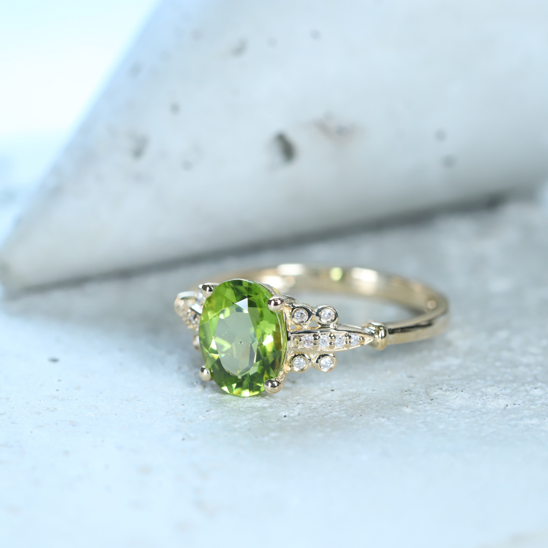 Peridot Rings