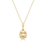 Eleanor 10K Yellow Gold Cushion-Cut Opal Pendant