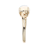 Austyn 10K Yellow Gold Oval-Cut Natural African Opal Ring