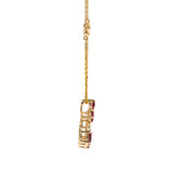 Scarlett 14K Yellow Gold Pear-Cut Mozambique Ruby Pendant