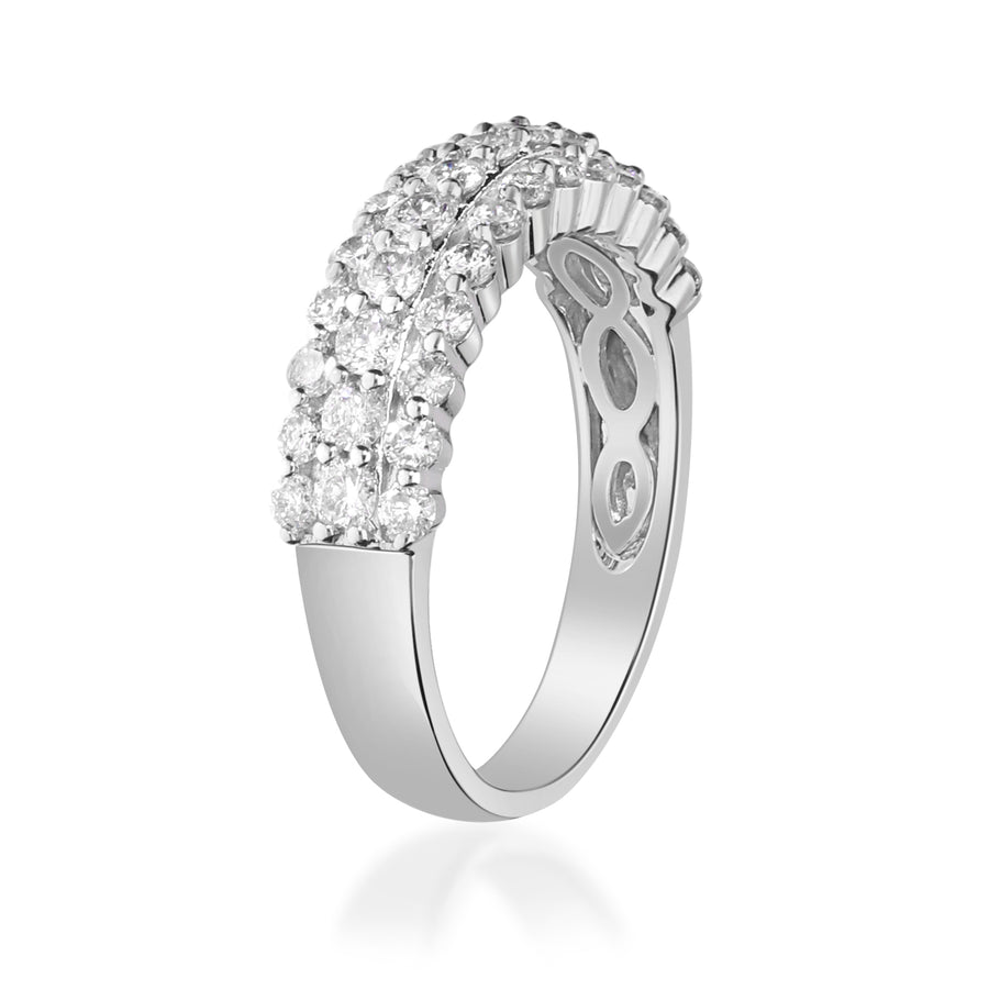 Everly 14K White Gold Round-Cut White Diamond Ring