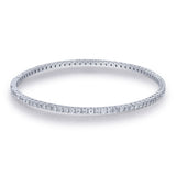 Ashley 10K White Gold Round-Cut White Diamond Bracelet