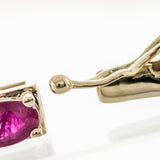 Evangeline 10K Yellow Gold Oval-Cut Mozambique Ruby Bracelet