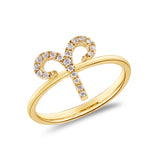 Aries Zodiac Ring