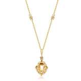 Kiara 10K Yellow Gold Oval-Cut Opal Pendant