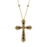 Nataly 14K Yellow Gold Fancy-Shape Tiger Eye Necklace