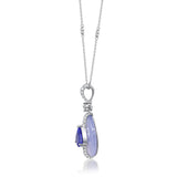 Emerson 14K White Gold Pear-Cut Tanzanite Pendant