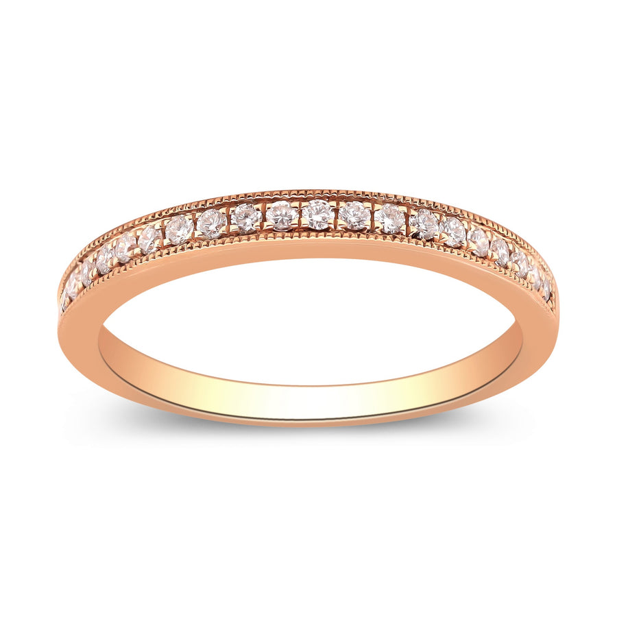 Helena 14K Yellow Gold Round-Cut White Diamond Ring