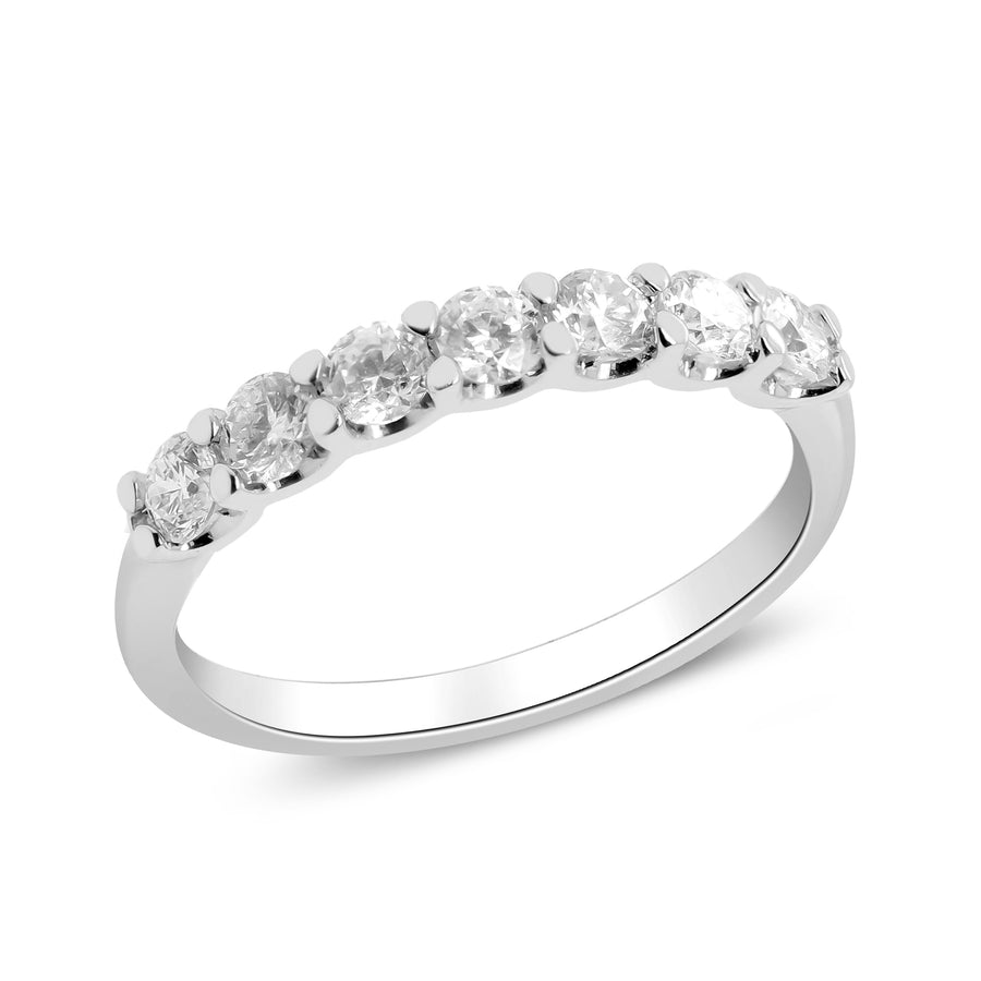 Oakleigh 14K White Gold Round-Cut White Diamond Ring