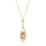 Zoya 14K Yellow Gold Fancy-Shape Mother of Pearl Pendant