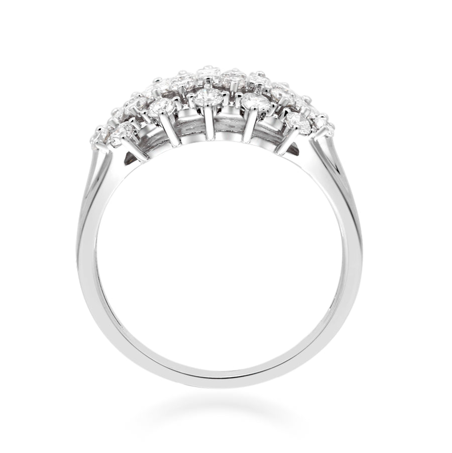 Jimena 14K White Gold Round-Cut White Diamond Ring